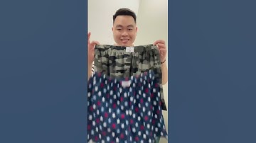 Mới tậu được 5 cái quần mặc ở nhà mặc rất thoải mái luôn #tranminhdaily #review #shorts #quandui