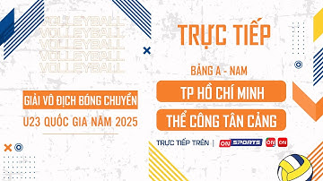 🔴Trực tiếp | TP Hồ Chí Minh vs Thể Công Tân Cảng | Bảng A - Nam giải bóng chuyền U23 QG 2025